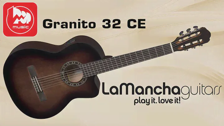 Классическая гитара с подключением La Mancha Granito 32 CE (серия Romero)