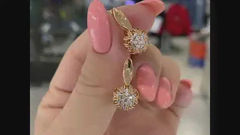 Серьги Lafleur Gold🌟