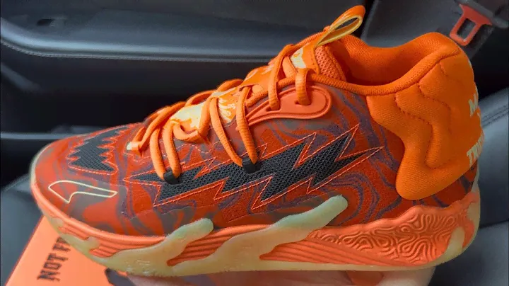 Puma MB.03 Halloween Orange LaMelo Ball Basketball Shoes