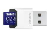 Карта памяти Samsung PRO Plus microSDXC 128GB с картридером (MB-MD128KB)