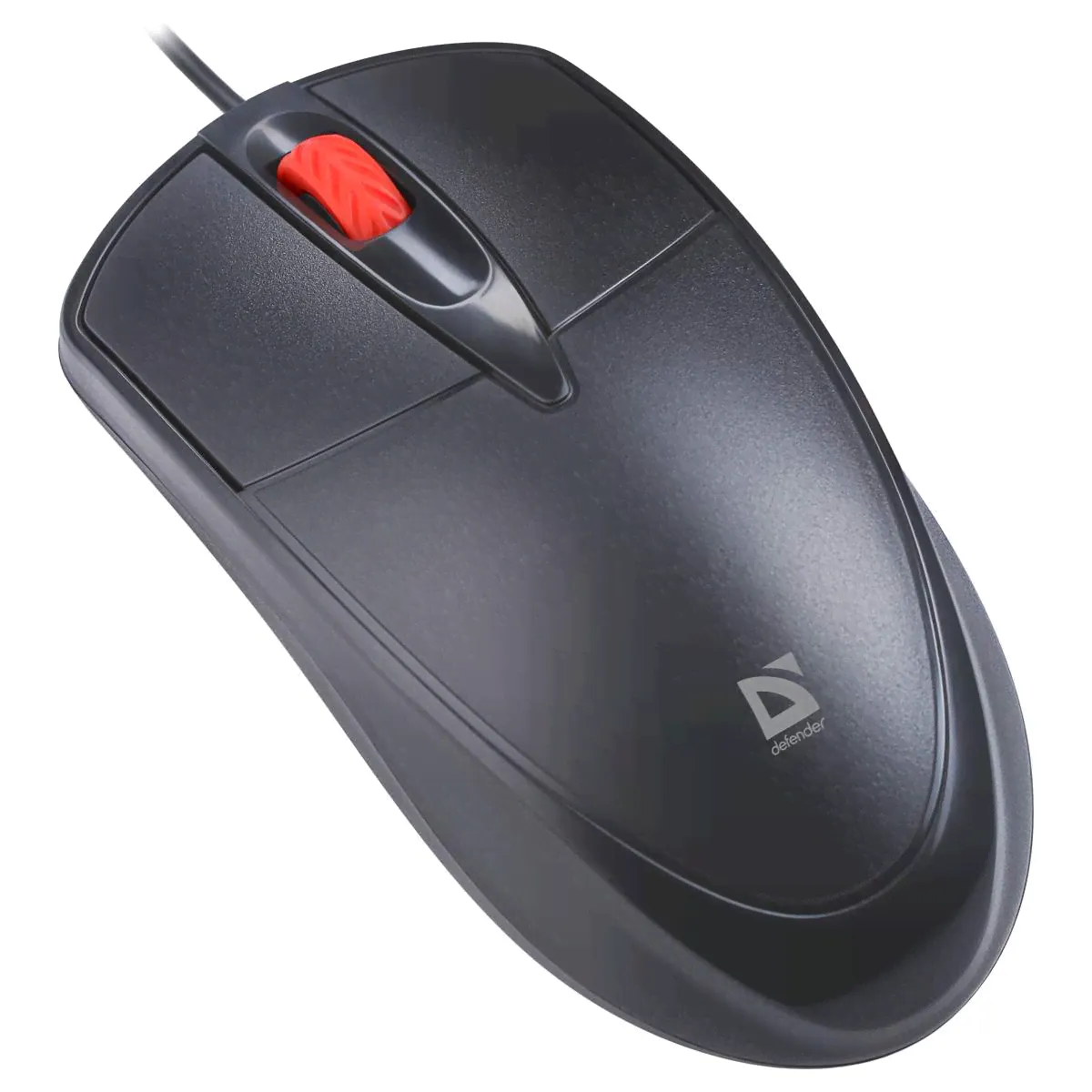 Мышь проводная Defender Icon MB-057 черный [52057]