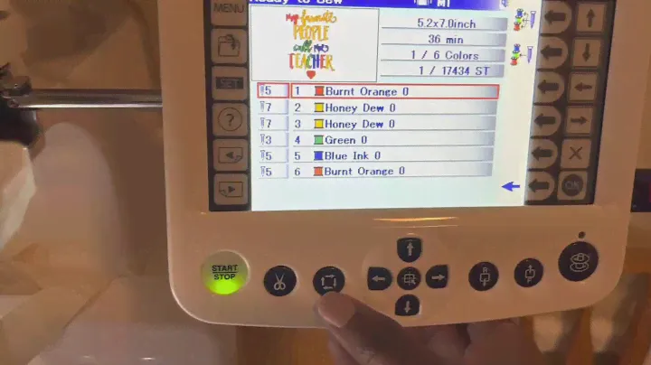 Let’s embroider a canvas bag with a Janome Mb7
