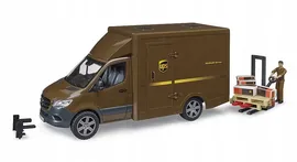 Bruder 02678 MB Sprinter UPS с курьером и пакетами