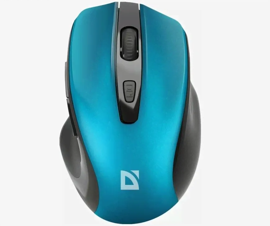 Мышь беспроводная Defender Prime MB-053 (бирюзовый)