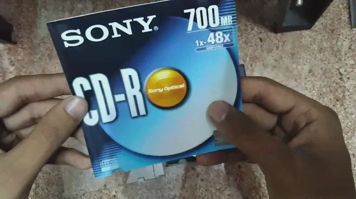Sony CD || Compact Disc || 700Mb || Old CD Cassette || oldCd || Sony 700Mb || Vk7projects