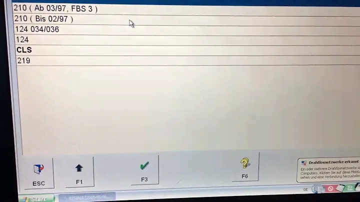 MB Star C4 Xentry Mercedes Diagnostic Tool - Test Mercedes-Benz W211