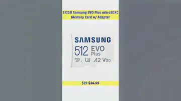 512GB Samsung EVO Plus microSDXC Memory Card w/ Adapter