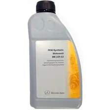 Масло моторное Mercedes MB 229.52, 5W-30, синтетическое, 1L / A0019893701AAA6