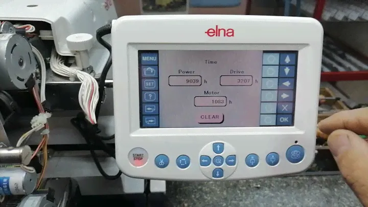 Сброс счетчика Janome MB 4